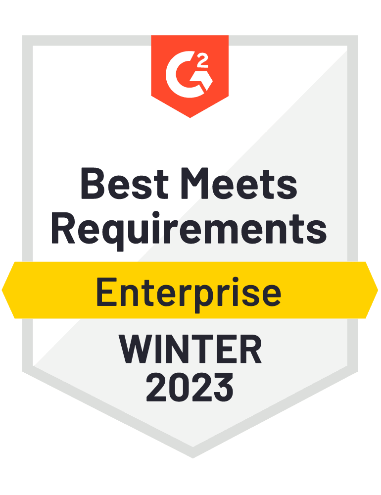 Best Meets Requirements - G2