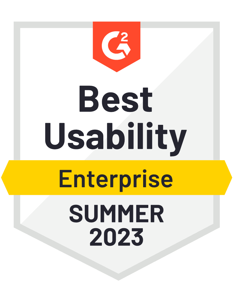 Best Usability - G2