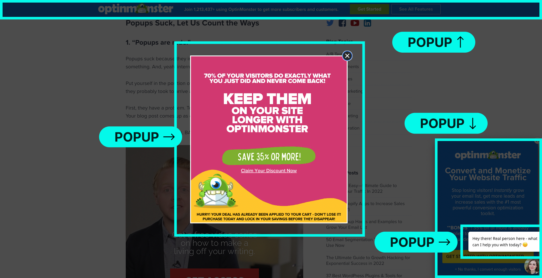 The secret about web pop-ups that nobody tells you Silktide