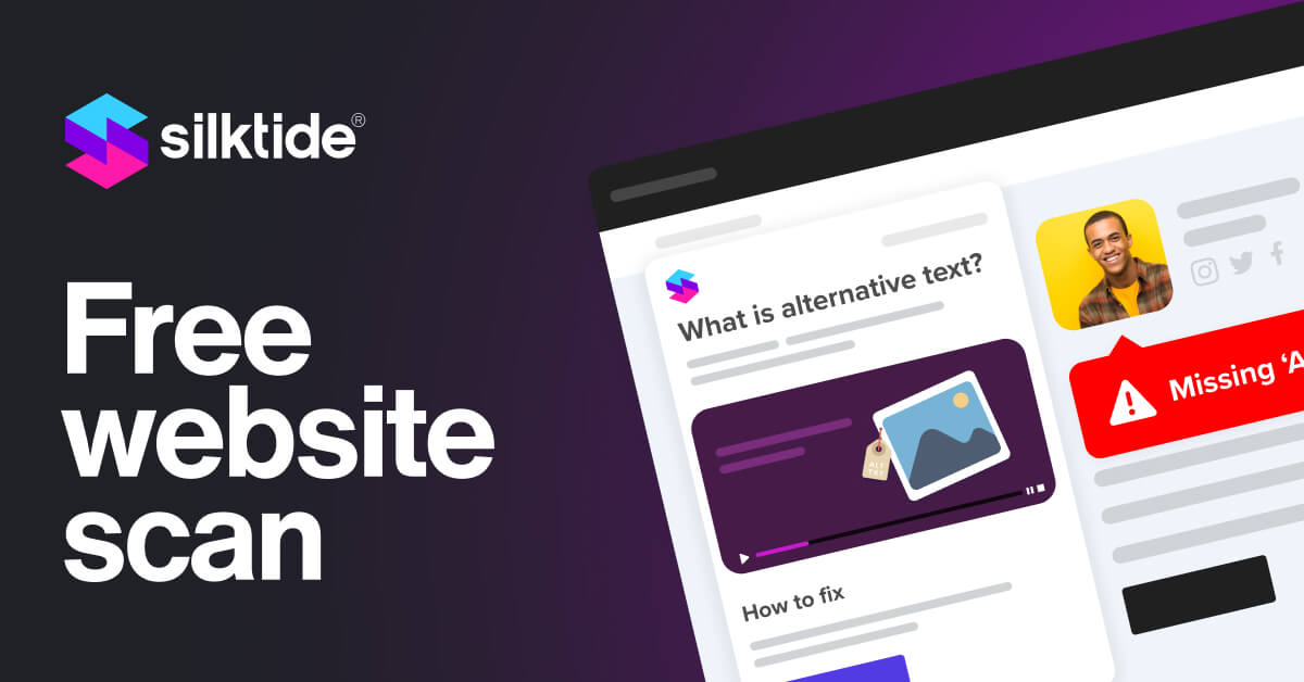 Get your free website scan - Silktide