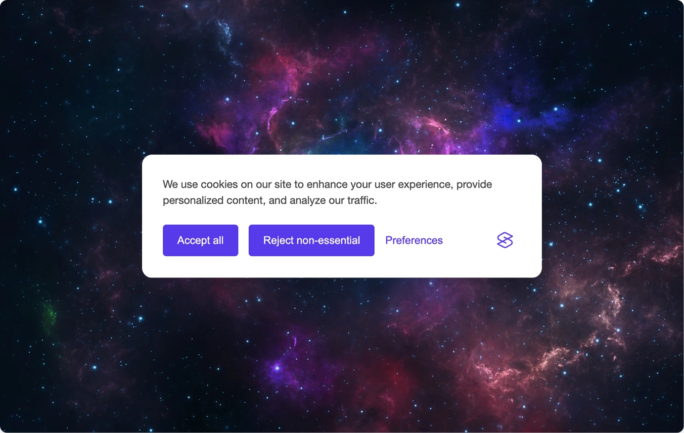 A website with the Silktide cookie banner open over it